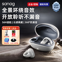 SANAG 塞那 Z50Spro真無(wú)線藍(lán)牙耳機(jī) 塞那耳夾式耳機(jī) 骨傳導(dǎo)概念氣傳導(dǎo)開(kāi)放式運(yùn)動(dòng)耳機(jī)塞納z50