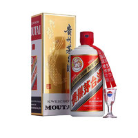 MOUTAI 茅臺 貴州茅臺酒53度飛天茅臺醬香型白酒500ml*1瓶年份隨機