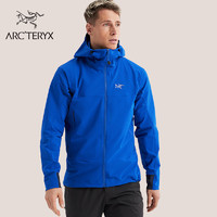 ARC'TERYX 始祖鳥 ARC’TERYX始祖鳥 GAMMA HOODY 防風 男子 軟殼夾克 Vit阿lity/群青藍 L