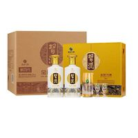 金質(zhì)禮盒 醬香型白酒 53度 500ml*2瓶*3盒