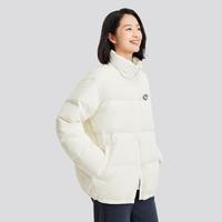 SKECHERS 斯凱奇 秋季運動羽絨服男女同款羽絨外套高領(lǐng)短款