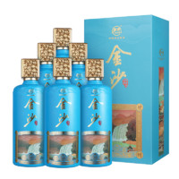 JINSHA 金沙 回沙 醬品 醬香型白酒 53度 500mL 6瓶 整箱裝