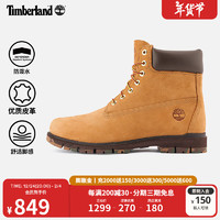 Timberland 高幫靴25秋冬新款戶外休閑防潑水|A6FEE754/小麥色