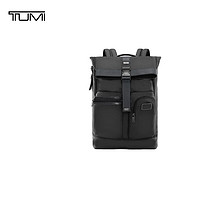TUMI 途明 男士雙肩包尼龍時尚商務(wù)通勤雙肩包電腦包 黑色 02223388DO