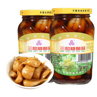 中華老字號 三和四美糖醋蒜375g*2瓶臘八蒜頭下飯菜咸菜火鍋解膩