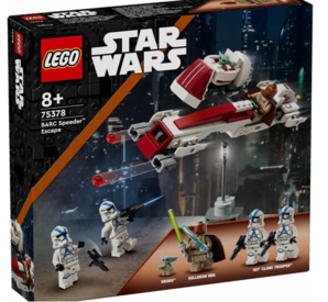 LEGO 樂高 Star Wars星球大戰(zhàn)系列 75378 曼達(dá)洛人 BARC 飛行摩托大逃亡