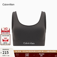 卡爾文·克萊恩 Calvin Klein 女士輕運(yùn)動(dòng)U型背心式文胸 QP3205O 5DG-碳灰色 M