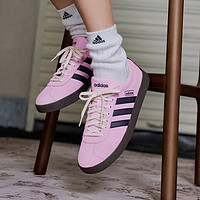adidas 阿迪達(dá)斯 「T頭鞋」VL COURT 2.0復(fù)古麂皮板鞋德訓(xùn)鞋阿迪達(dá)斯輕運動 紫色/暗藏青/乳白色