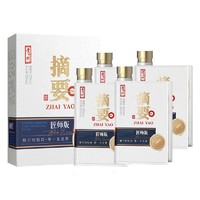 JINSHA 金沙 摘要 貴州金沙回沙 53度 醬香型白酒 500mL*4瓶