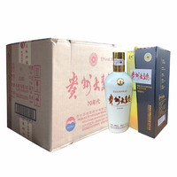 MOUTAI 茅臺 集團(tuán) 貴州大曲酒(70年代)53度 醬香型 高度白酒 500ml 53度 500mL 6瓶