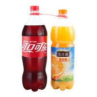 Coca-Cola 可口可樂(lè) 汽水+美汁源 果粒橙 1.25L*2