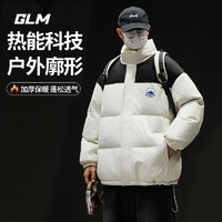 GLM 男款冬季加絨加厚三防棉襖兩件雙面搖粒絨褲子德絨秋衣