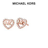 MICHAEL KORS 邁克·科爾斯 925銀耳環(huán)七夕輕奢送女友禮物 MKC1243AN791 玫瑰金色