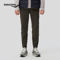 saucony 索康尼 4D四面彈男褲運(yùn)動梭織長褲24年舒適彈力跑步運(yùn)動褲子男 枯黃橄欖綠 XL(180/88A)