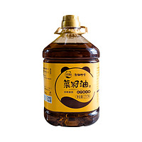 熊貓炒堂 低芥酸濃香菜籽油壓榨非轉(zhuǎn)基因菜油 2.717L