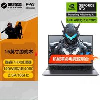 機械革命 極光X i7-12800HX RTX4060 16英寸游戲本筆記本電腦