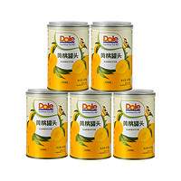 Dole 都樂 糖水型黃桃罐頭 425g*5罐