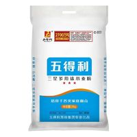 五得利 三星多用途小麥粉5kg面粉包子饅頭點(diǎn)心