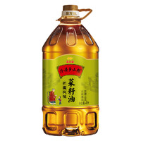 金龍魚 食用油 非轉(zhuǎn)基因外婆鄉(xiāng)小榨巴蜀菜籽油4L