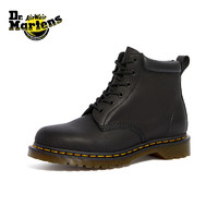 Dr.Martens 939男女秋季舒適百搭軟皮黑色女工裝靴中幫馬丁靴