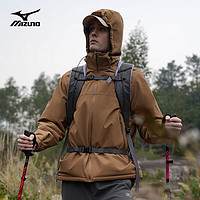 Mizuno 美津濃 限時(shí)搶購(gòu)！戶(hù)外棉服外套 防風(fēng)防水防污 男士保暖棉衣