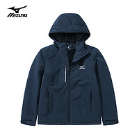 Mizuno 美津濃 戶外夾克男女登山服外套防風(fēng)