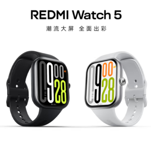 REDMI 紅米 Watch 5 藍(lán)牙版 智能手表 典雅黑