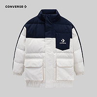 CONVERSE 匡威 冬季新款加厚保暖羽絨服 藏青藍(lán)