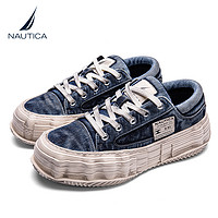 NAUTICA 諾帝卡 厚底耐磨帆布鞋 XC31840935