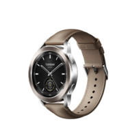 Xiaomi 小米 Watch S3 eSIM版 智能手表 47mm 棕色 真皮表帶