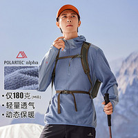 Pioneer Camp 拓路者 情侶款 Polartec Alpha棉輕量抓絨衣外套