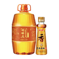 胡姬花 古法花生油6.08L+金龍魚(yú)芝麻油100ml