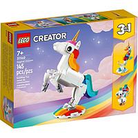 LEGO 樂(lè)高 Creator3合1創(chuàng)意百變系列 31140 神奇獨(dú)角獸