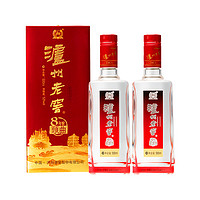 瀘州老窖白酒八年窖頭曲和之禮雙瓶（500ml*2）濃香52度宴請送禮