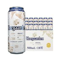 Hoegaarden 福佳 白啤酒 500ml*18聽