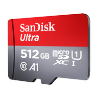SanDisk 閃迪 Ultra 至尊高速系列 SDSQUNC Micro-SD存儲(chǔ)卡 512GB (UHS-I、U1、A1)