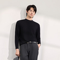 某東京造 男士純羊毛衫可機(jī)洗短袖針織衫