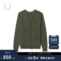 FRED PERRY 男士針織羊毛開衫K9551