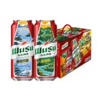 WUSU 烏蘇啤酒 聚會(huì)露營婚宴暢飲啤酒 500ml*12罐