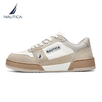 NAUTICA 諾帝卡 曹恩齊同款 情侶款拼接運動休閑鞋 XC1034092301