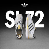 adidas ORIGINALS ORIGINALS SL 72 RS 中性休閑運動鞋 IH4823 白色/淺褐/黑色 43