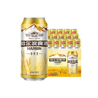 哈爾濱啤酒 小麥王 450ml*15聽