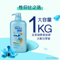 Rejoice 飄柔 日常護(hù)理系列 雙效水潤潔順洗發(fā)露 蘭花香型 1L