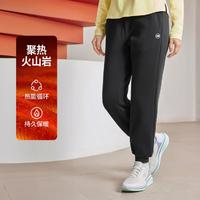 SKECHERS 斯凱奇 冬加絨運動褲女蓄熱保暖長褲女褲衛(wèi)褲女
