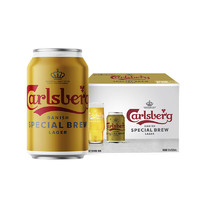 嘉士伯 Carlsberg 金牌拉格特釀烈性啤酒 330ml*12罐