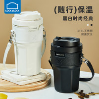 LOCK&LOCK 316不銹鋼保溫杯帶杯套360ml