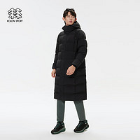 KOLON SPORT 男女款長(zhǎng)款重量羽絨服 LUDJ4WNT02