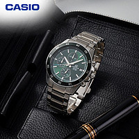 CASIO 卡西歐 EDIFICE艾迪斐斯系列 43.8毫米石英腕表 EFR-526D-3A