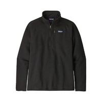 Patagonia 巴塔哥尼亞 Better Sweater男士戶外保暖套頭抓絨衣25523 黑色 XL