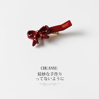 川野 CHUANYE 波點蝴蝶結(jié)發(fā)夾 1#蝴蝶結(jié) HH7